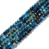 Natural Agate Beads Strands G-Q1000-02G-1