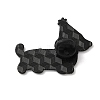 Dachshund with Birthday Hat Enamel Pins JEWB-Z048-08EB-04-2