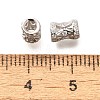 925 Sterling Silver Micro Pave Clear Cubic Zirconia Beads STER-B006-11A-P-2