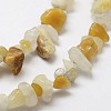 Natural Topaz Jade Beads Strands X-G-F328-16-3