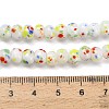 Handmade Lampwork Beads Strands LAMP-H071-01A-03-4