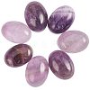 Natural Amethyst Flat Back Cabochons PH-G-G741-13x18mm-1