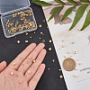 150Pcs 3 Style Brass Spacer Beads KK-FH0003-57-3