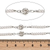 Brass Flat Round Link Chains CHC-H115-20P-2