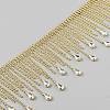 Brass Rhinestone Cup Chains OCOR-WH0816-023A-2