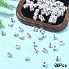 Acrylic Horizontal Hole Letter Beads OACR-YW0002-08Z-1