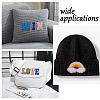 39Pcs 39 Style Computerized Embroidery Cloth Iron on/Sew on Patches DIY-FW0001-17-8