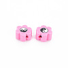 Handmade Polymer Clay Beads CLAY-N008-027D-3