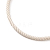 2MM Round Nylon Milan Cord Necklace Makings MAK-F038-C33-G-3