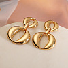 Brass Stud Earrings PW-WG49A6C-01-2