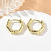 Brass Hoop Earrings KK-CBA98BA-11G-3