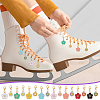 32Pcs 16 Styles Alloy Enamel Shoes Charms HJEW-PH01947-6