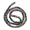 Electroplate Transparent Glass Beads EGLA-B013-02A-FR13-2