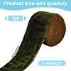 5 Yards Polyester Frayed Ribbon OCOR-WH0082-226A-02-2