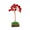 Synthetic Coral Flower Garden Crushed Stone Fortune Tree Ornaments Mini Home Creative Office Decoration Crafts Small Ornaments PW-WG4CBFE-06-1