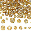90Pcs 3 Styles Brass Beads KK-SC0007-94-1