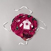 Christmas Theme Polyester Chair Cover AJEW-WH20009-27A-1
