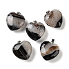 Dyed & Heated Natural Crystal Core Agate Pendants GG-CBACB71-04P-06-1