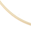2MM Round Brass Chain Necklace Making KK-P354-02G-2