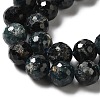 Natural Blue Tourmaline Beads Strands G-I362-01B-4