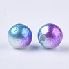 Acrylic Imitation Pearl Beads X-MACR-N001-01D-2