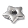Non-Tarnish 304 Stainless Steel Spacer Beads X-STAS-A088-03P-2