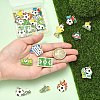 24Pcs 12 Style Alloy Enamel Pendants ENAM-YW0008-42-5