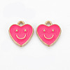 Alloy Enamel Charms ENAM-T016-12A-RS-2