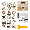 18Pcs Plastic Silhouette Paper DIY-WH0610-021-1