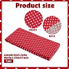 Red Cotton Fabric DIY-WH0750-293B-2