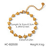 304 Stainless Steel Link Chain Bracelets for Women WG02468-04-1