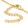 Brass Micro Pave Cubic Zirconia Pendant Necklaces NJEW-M220-07B-G-3