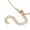 1.5MM Brass Cable Chain Curb Chain Necklaces for Women NJEW-JN05555-02-5