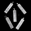 Natural Quartz Crystal Pendants G-E603-02P-05-2