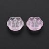 Transparent Baking Painted Glass Beads GLAA-S190-021-A03-3