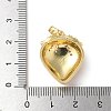 Brass Micro Pave Cubic Zirconia Pendants KK-P290-62G-3
