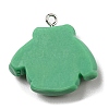 Opaque Resin Pendants CRES-D010-01D-2