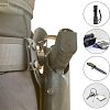 SUPERFINDINGS 4Pcs Military Tactical Belt Buckle Heavy Duty and 1 Set Tactical Double Snap Belt Keeper Loop FIND-FH0002-66-5