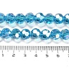 Transparent Glass Beads EGLA-A035-T10mm-B08-4