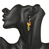 304 Stainless Steel MIYUKI Glass Seed Beads Bird Dangle Earrings EJEW-MZ00555-05-2