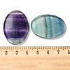 Oval Natural Fluorite Worry Stone G-R487-01K-3