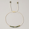 Natural Birthstone Braided Bead Bracelets for Women X-VA8051-5-1