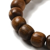 Wood Bead Bracelets BJEW-B080-27A-3