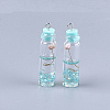 Glass Bottle Decorations GLAA-S181-03D-2