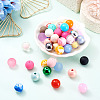 80Pcs 8 Styles Mixed Styles Acrylic Beads OACR-TA0005-11-5