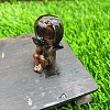 Natural Mahogany Obsidian Carved Healing  Figurines PW-WG21785-11-1