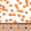 Baking Paint Glass Seed Beads SEED-N007-30H-4