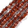 Natural Red Jasper Beads Strands LS-G-P497-01C-54-1