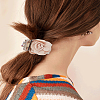 2Pcs Cloth & Plastic Claw Hair Clips PHAR-LP0001-36-3