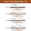 4Pcs 4 Styles Imitation Leather Belt Ornament Accessories DIY-GF0008-44-2